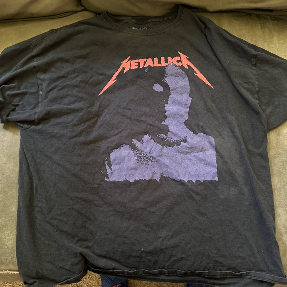 Metallica tour shirt, size 3XL